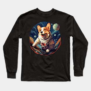 space corgi Long Sleeve T-Shirt